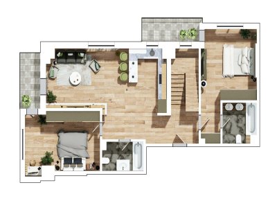 Apartament 5 Camere - DB05 Scara 2