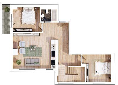 Apartament 4 Camere - DB02 Scara 2